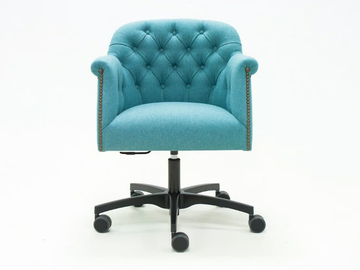 PARIS ORIGINS - Height-adjustable fabric executive chair with 5-spoke base with armrests by Crearte Collections - view 2